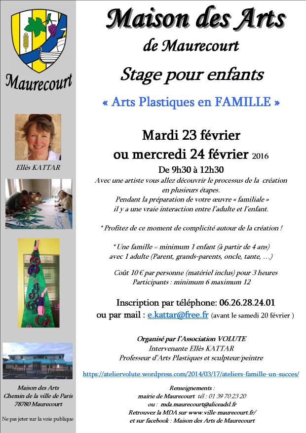 Stage  famille Maurecourt fév 2016